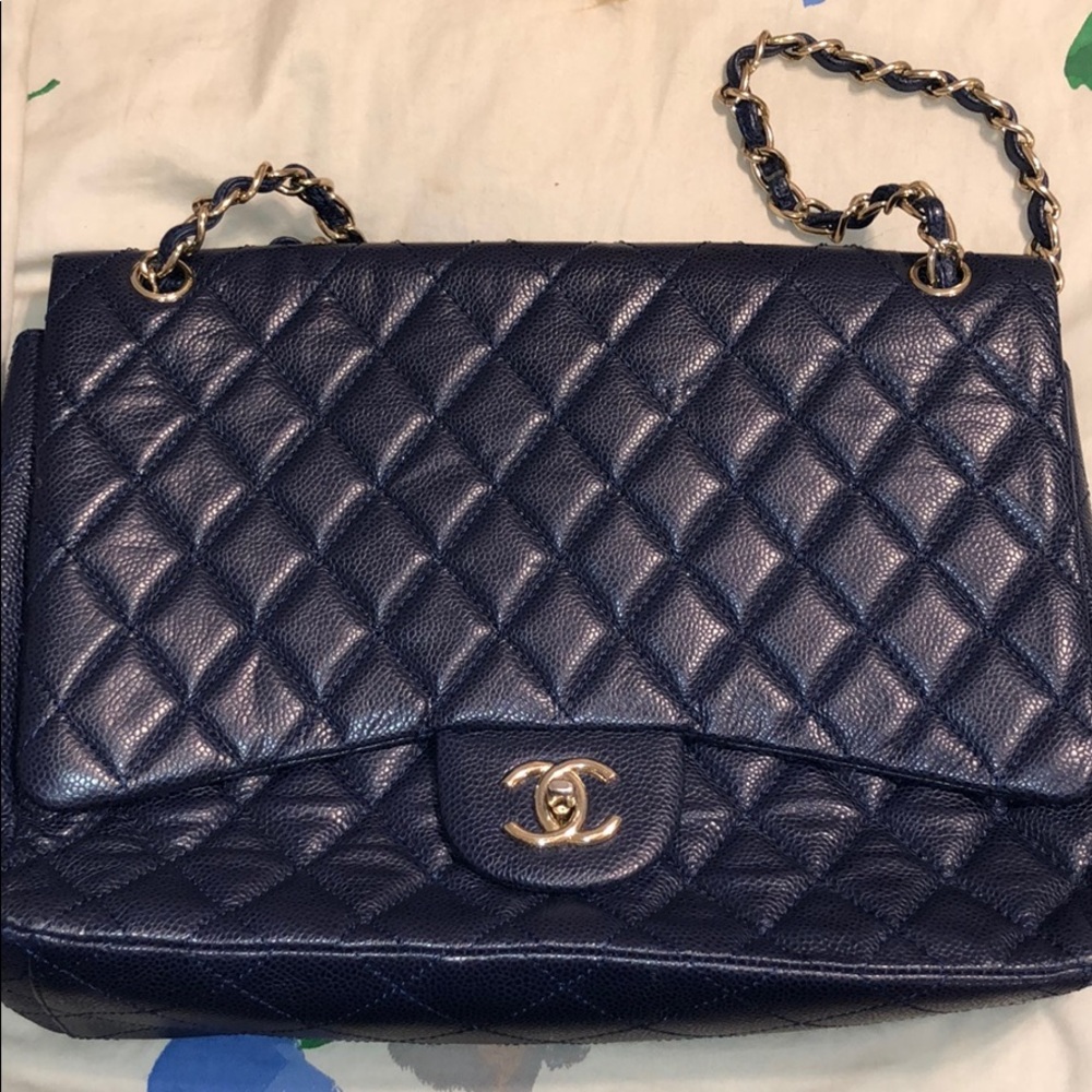Chanel Lambskin Jumbo Bag